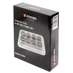 Casa si Gradina - Bucatarie si vesela - Accesorii bar - Forme cuburi de gheata - Set 8 cuburi pentru racirea bauturilor si cleste, inox - Zokura - Infinity.ro