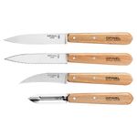 Casa si Gradina - Bucatarie si vesela - Vesela si tacamuri - Cutite si seturi de cutite - Set cutite de bucatarie 4 piese, "Les Essentiels" - Opinel - Infinity.ro