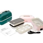 Casa si Gradina - Bucatarie si vesela - Organizare si depozitare bucatarie - Cutii alimentare - Caserola electrica multifunctionala 3 in 1, 230W, Roz - Zokura - Infinity.ro