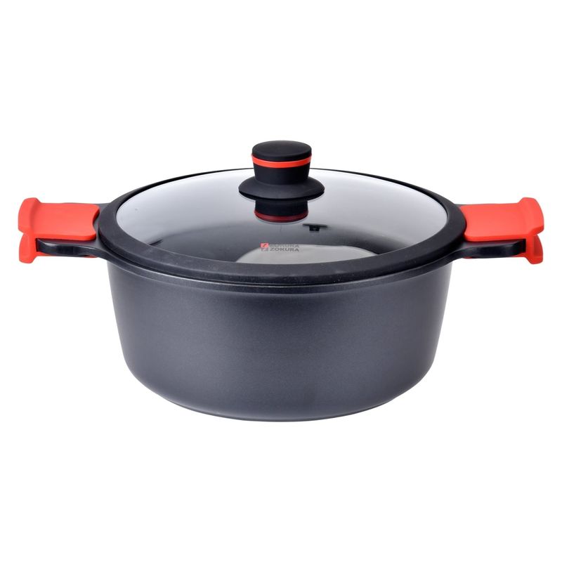 Casa si Gradina - Bucatarie si vesela - Vase pentru gatit - Oale si cratite - Set oale aluminiu, 8 piese "Noble" - Zokura - Infinity.ro