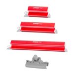 Casa si Gradina - Constructii - Vopsea si tencuieli - Unelte de vopsit si tencuit - Set 3 gletiere profesionale, inox, suport, 25, 40, 60 cm, Strend Pro - Infinity.ro