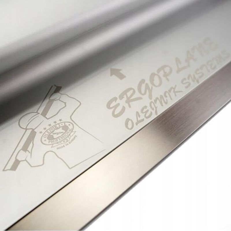Casa si Gradina - Constructii - Vopsea si tencuieli - Unelte de vopsit si tencuit - Set 3 gletiere profesionale, inox, 40, 60, 80 cm, Ergoplane - Infinity.ro
