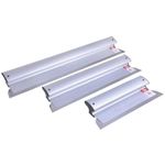 Casa si Gradina - Constructii - Vopsea si tencuieli - Unelte de vopsit si tencuit - Set 3 gletiere profesionale, inox, 40, 60, 80 cm, Ergoplane - Infinity.ro