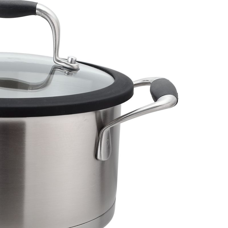 Casa si Gradina - Bucatarie si vesela - Vase pentru gatit - Oale si cratite - Cratita inox, cu capac, 22cm/4,1L - Zokura - Infinity.ro