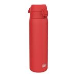 Casa si Gradina - Bucatarie si vesela - Cani si pahare - Sticle - Sticla apa Slim, inox, 600ml, Red - Ion8 - Infinity.ro