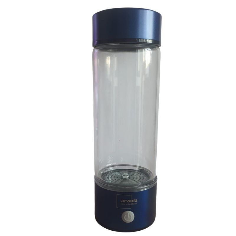 Casa si Gradina - Bucatarie si vesela - Cani si pahare - Sticle - Sticla Generatoare de Apa Hidrogenata, Ionizata si Plasmatica - 420 ml, ARVADA, Alimentare USB, LED, Filtru inclus - Infinity.ro