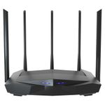 PC, gaming si accesorii - Retelistica - Wireless - Routere Wireless - Router Tenda AC7 1200 Mgb/s , Gaming si UHD streaming ,5 antene 5G , wireless puternic , dual-band, negru - Infinity.ro