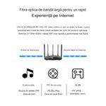 PC, gaming si accesorii - Retelistica - Wireless - Routere Wireless - Router Tenda AC7 1200 Mgb/s , Gaming si UHD streaming ,5 antene 5G , wireless puternic , dual-band, negru - Infinity.ro