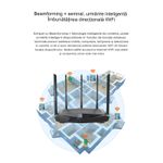 PC, gaming si accesorii - Retelistica - Wireless - Routere Wireless - Router Tenda AC7 1200 Mgb/s , Gaming si UHD streaming ,5 antene 5G , wireless puternic , dual-band, negru - Infinity.ro