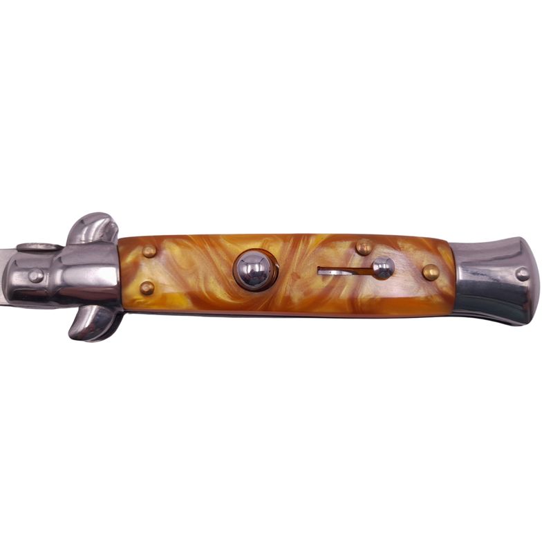 Sport si Outdoor - Camping - Cutite, bricege si accesorii - Cutite si bricege - Pachet doua bricege de vanatoare  Italian Spirit, otel inoxidabil, 22.5 cm, maro - Infinity.ro