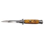 Sport si Outdoor - Camping - Cutite, bricege si accesorii - Cutite si bricege - Pachet doua bricege de vanatoare  Italian Spirit, otel inoxidabil, 22.5 cm, maro - Infinity.ro
