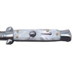 Sport si Outdoor - Camping - Cutite, bricege si accesorii - Cutite si bricege - Pachet doua bricege automate, lama stiletto, 23 cm, albastru/argintiu - Infinity.ro