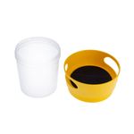 Jucarii, Copii si Bebe - Hrana si alaptare - Biberoane, suzete si accesorii hranire - Articole hranire bebelusi - Recipient pentru gustrari cu capac, BabyJem (Culoare: Bleu) - Infinity.ro