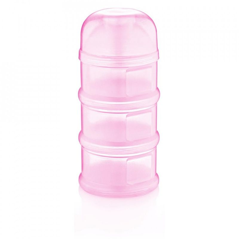 Jucarii, Copii si Bebe - Hrana si alaptare - Biberoane, suzete si accesorii hranire - Articole hranire bebelusi - Recipient lapte praf BabyJem cu 3 compartimente (Culoare: Bleu) - Infinity.ro