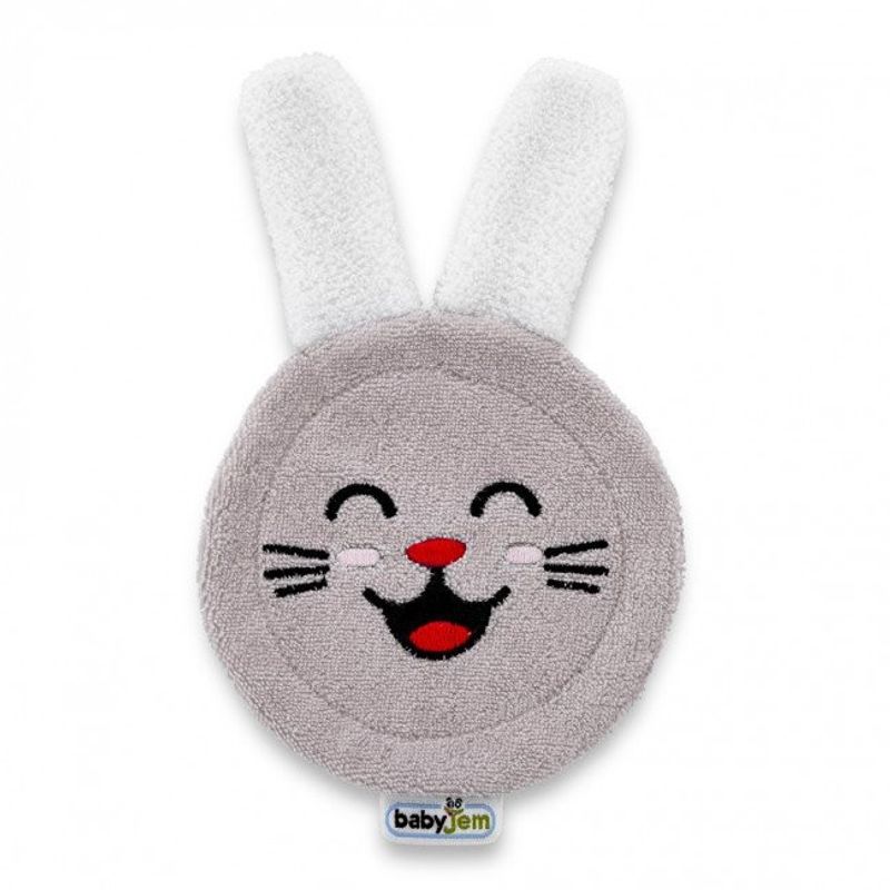 Jucarii, Copii si Bebe - Igiena si ingrijire - Articole igiena dentara copii - Periuta de dinti pentru folosire pe deget BabyJem (Culoare: Bleu) - Infinity.ro