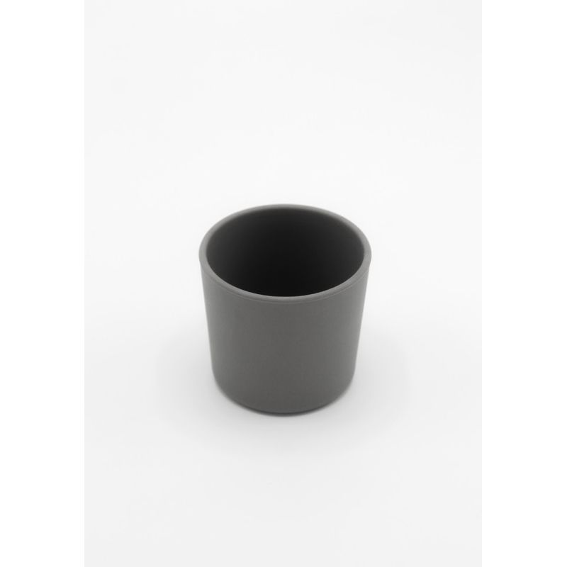 Jucarii, Copii si Bebe - Hrana si alaptare - Biberoane, suzete si accesorii hranire - Cani, pahare si accesorii bebe - Pahar din silicon diversificare BabyJem 150 ml (Culoare: Latte) - Infinity.ro