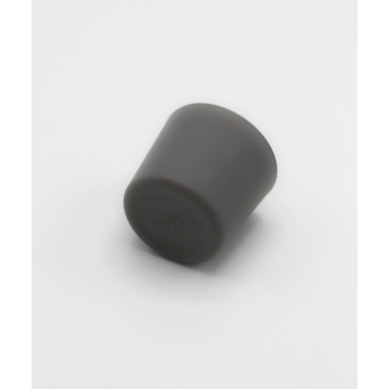 Jucarii, Copii si Bebe - Hrana si alaptare - Biberoane, suzete si accesorii hranire - Cani, pahare si accesorii bebe - Pahar din silicon diversificare BabyJem 150 ml (Culoare: Latte) - Infinity.ro