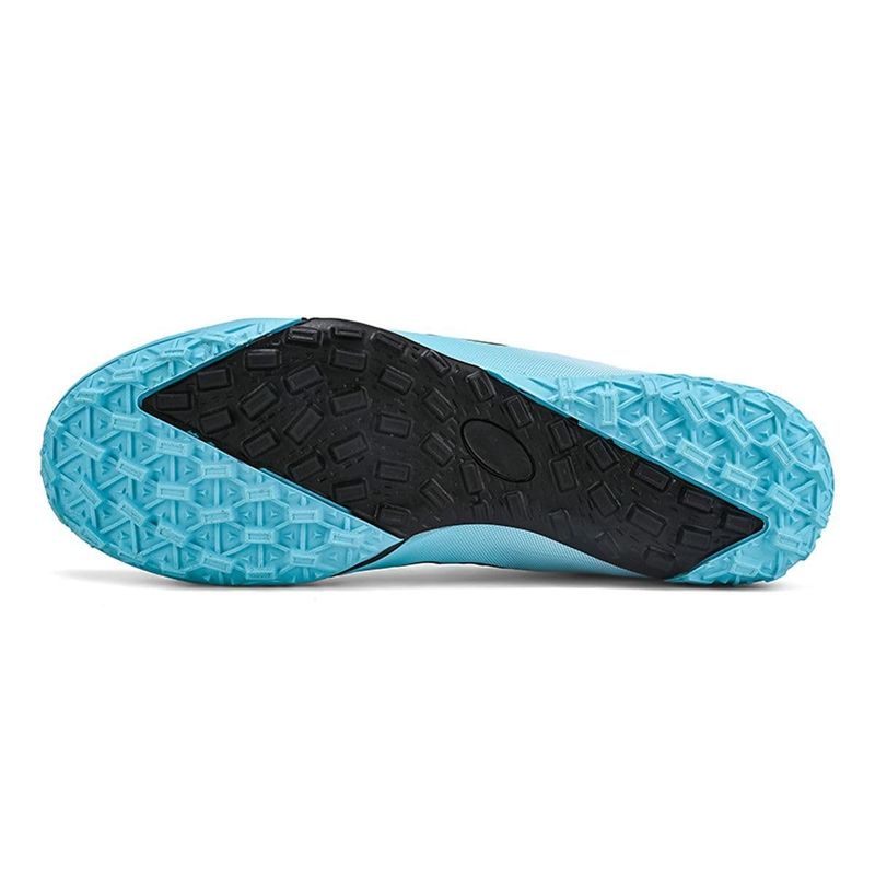 Sport si Outdoor - Echipament Sportiv - Incaltaminte sport - Pantofi sport - Ghete de fotbal MBrands, 8.0 cu glezna  pentru teren sintetic, turcoaz 34 - Infinity.ro