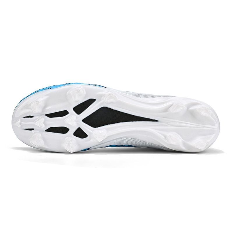 Sport si Outdoor - Echipament Sportiv - Incaltaminte sport - Pantofi sport - Ghete de fotbal MBrands, 8.1 cu glezna , crampoane, alb 35 - Infinity.ro