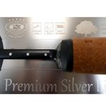 Casa si Gradina - Constructii - Vopsea si tencuieli - Unelte de vopsit si tencuit - Gletiera inox, Olejnik, intarita, MediumFlex, maner pluta, laminata la rece, argintata, 0.4 mm, 356x120 mm - Infinity.ro