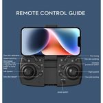 TV, Audio-Video si Foto - Camere de actiune si drone - Drone - Drona GST08, filmare 4K, foto-video fixe sau in miscare, cu telecomanda, negru - Infinity.ro