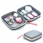 Jucarii, Copii si Bebe - Igiena si ingrijire - Accesorii ingrijire copii - Alte accesorii - Set ingrijire unghii bebelusi cu 9 piese BabyJem Grooming Set (Culoare: Gri) - Infinity.ro