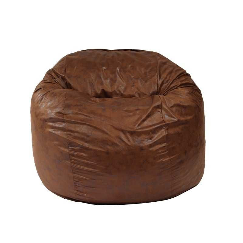 Casa si Gradina - Mobilier - Scaune si fotolii - Fotolii - Set Fotoliu King Size cu Otoman (suport picioare), material textil, Maro cafea - Infinity.ro