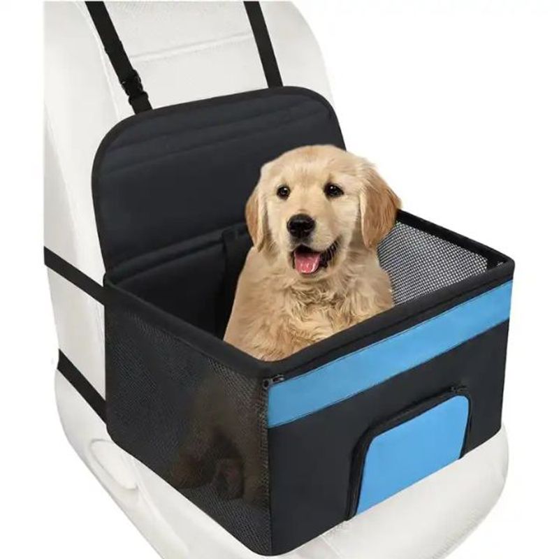 Petshop - Accesorii petshop - Culcusuri si custi - Genti si articole transport - Geanta de transport animale de companie, Pliabila, Negru cu Rosu - Negru/Rosu - Infinity.ro