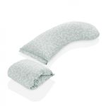 Jucarii, Copii si Bebe - Hrana si alaptare - Biberoane, suzete si accesorii hranire - Articole hranire bebelusi - Perna multifunctionala pentru alaptat si gravide cu suport detasabil pentru cap BabyJem (Culoare: Gri) - Infinity.ro