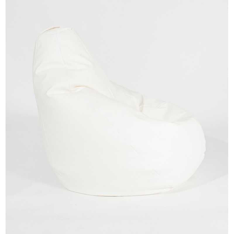 Casa si Gradina - Mobilier - Scaune si fotolii - Fotolii - Fotoliu Nirvana Grande, material piele ecologica, Alb - Infinity.ro