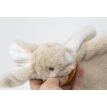 Jucarii, Copii si Bebe - Hrana si alaptare - Biberoane, suzete si accesorii hranire - Suzete si accesorii - Jucarie atasament bebelusi Iepuras, BabyJem, cu sistem prindere suzeta (Culoare: Gri) - Infinity.ro