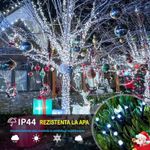 Casa si Gradina - Corpuri si surse de iluminat - Iluminat exterior - Instalatii luminoase exterior - Instalatie Luminoasa tip Rola, Interior/Exterior, IP44, 8 Programe, 50m - Infinity.ro