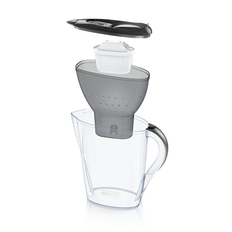 Casa si Gradina - Bucatarie si vesela - Ustensile bucatarie - Cani filtrante si accesorii - Cana filtranta BRITA Marella 2,4 L Maxtra PRO (grey) - Infinity.ro