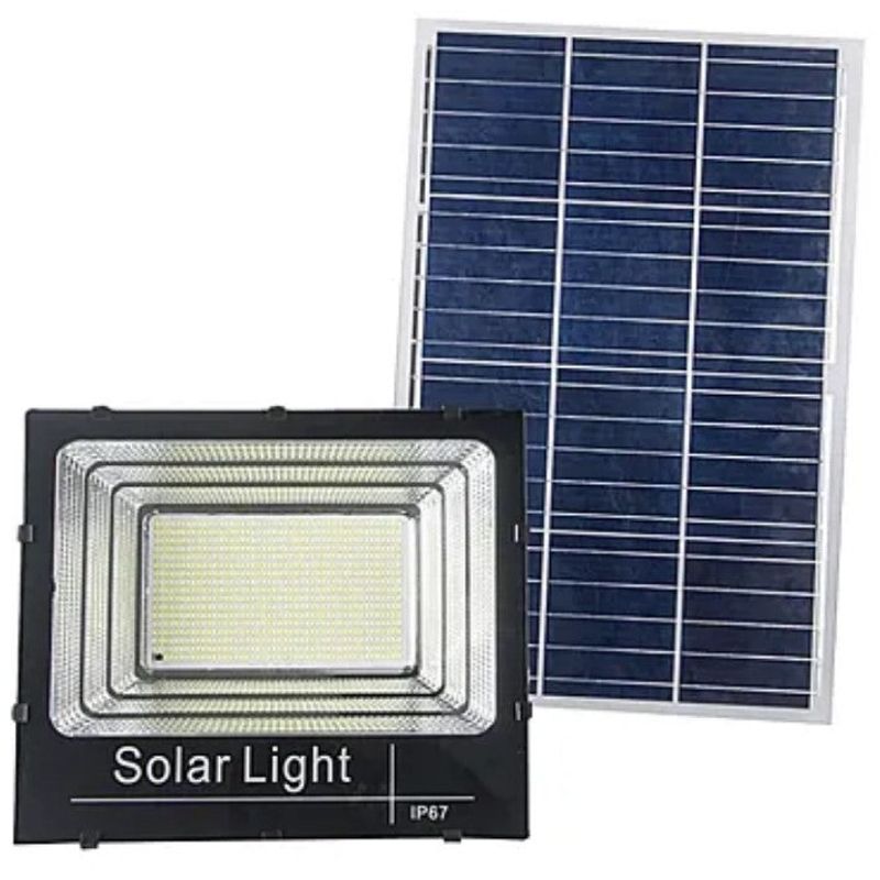 Casa si Gradina - Corpuri si surse de iluminat - Iluminat comercial si industrial - Proiectoare si lampi de lucru - Proiector 100W LED DIMABIL cu Panou Solar INDIVIDUAL si Telecomanda HA - Infinity.ro