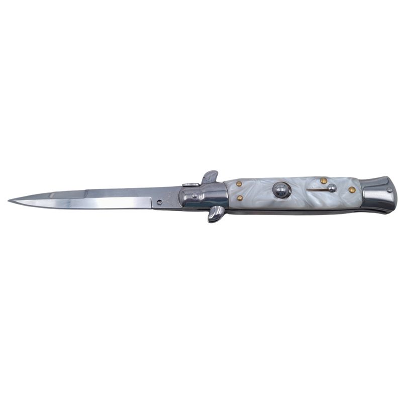 Sport si Outdoor - Camping - Cutite, bricege si accesorii - Accesorii cutite si bricege - Pachet doua bricege de vanatoare  Italian Spirit, otel inoxidabil, 22.5 cm, argintiu, husa inclusa - Infinity.ro