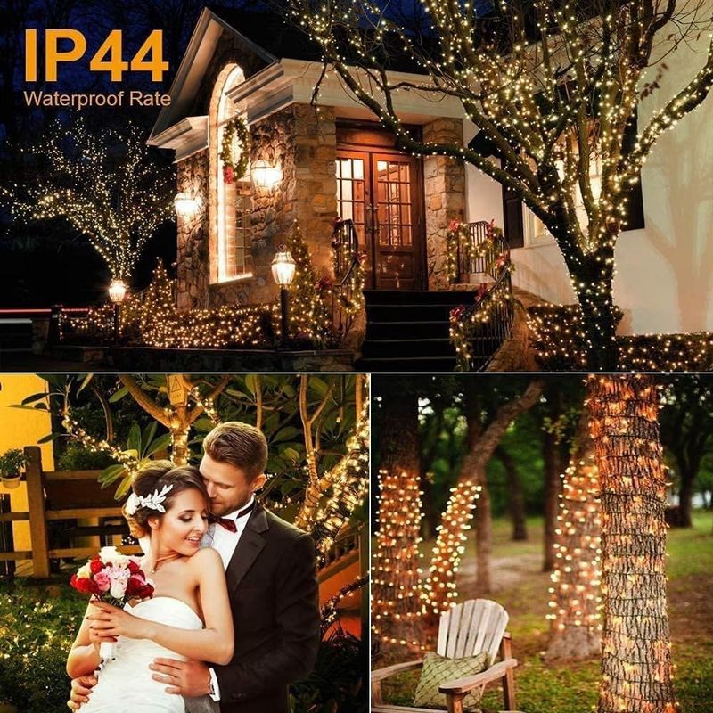 Casa si Gradina - Corpuri si surse de iluminat - Iluminat exterior - Instalatii luminoase exterior - Instalatie Luminoasa tip Rola, Interior/Exterior, IP44, 8 Programe, 100m - Infinity.ro