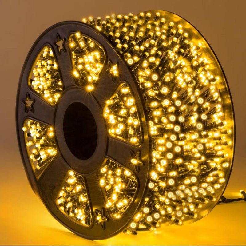 Casa si Gradina - Corpuri si surse de iluminat - Iluminat exterior - Instalatii luminoase exterior - Instalatie Luminoasa tip Rola, Interior/Exterior, IP44, 8 Programe, 100m - Infinity.ro