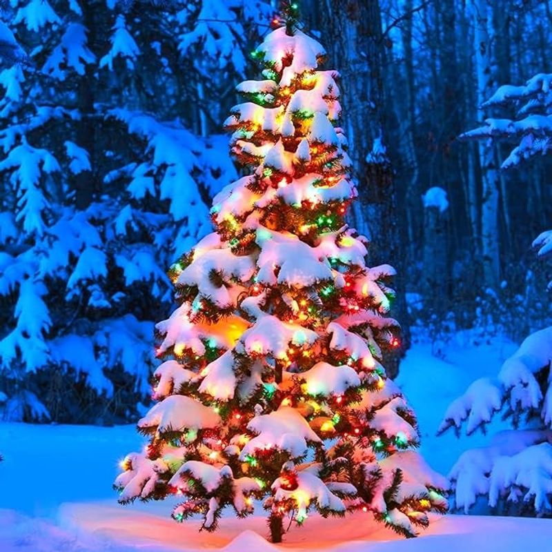 Casa si Gradina - Corpuri si surse de iluminat - Iluminat exterior - Instalatii luminoase exterior - Instalatie Luminoasa tip Rola, Interior/Exterior, IP44, 8 Programe, 100m - Infinity.ro