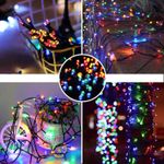 Casa si Gradina - Corpuri si surse de iluminat - Iluminat exterior - Instalatii luminoase exterior - Instalatie Luminoasa tip Rola, Interior/Exterior, IP44, 8 Programe, 100m - Infinity.ro