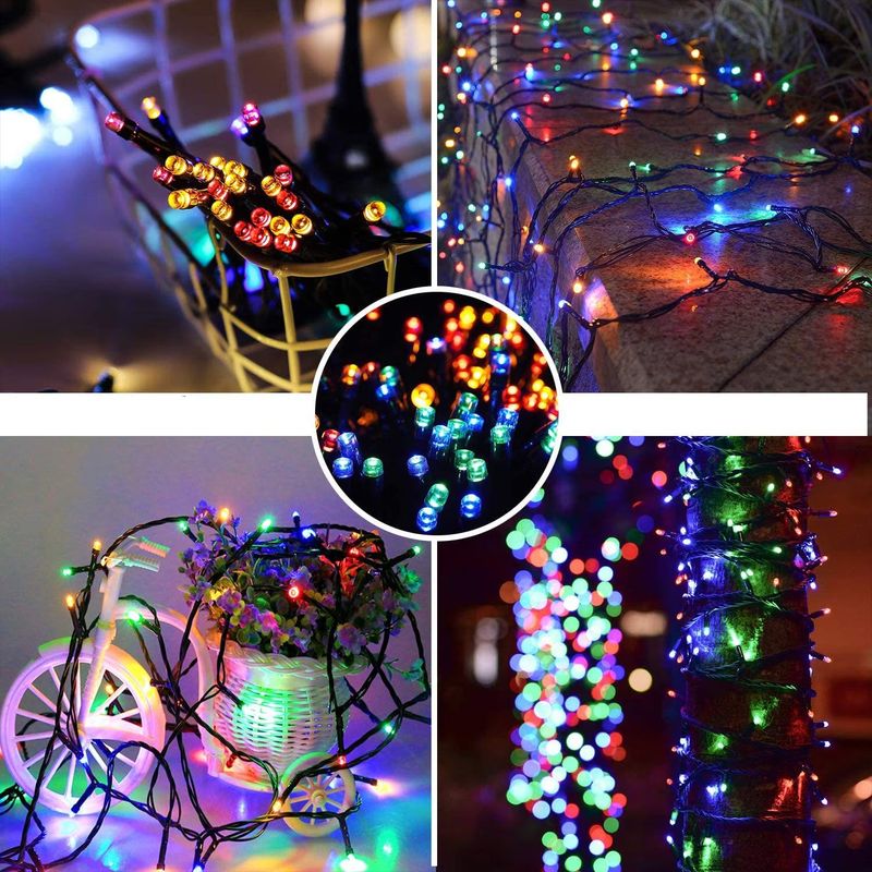 Casa si Gradina - Corpuri si surse de iluminat - Iluminat exterior - Instalatii luminoase exterior - Instalatie Luminoasa tip Rola, Interior/Exterior, IP44, 8 Programe, 100m - Infinity.ro