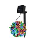 Casa si Gradina - Corpuri si surse de iluminat - Iluminat exterior - Instalatii luminoase exterior - Instalatie Luminoasa Solara, IP44, de 30/50/100m Lungime, cu 150/250/500 LED-uri, Lumina Multicolora - 30m-150LED - Infinity.ro
