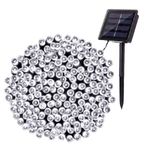 Casa si Gradina - Corpuri si surse de iluminat - Iluminat exterior - Instalatii luminoase exterior - Instalatie Luminoasa Solara, IP44, de 30/50/100m Lungime, cu 150/250/500 LED-uri, Lumina Alba Rece - 50m-250LED - Infinity.ro