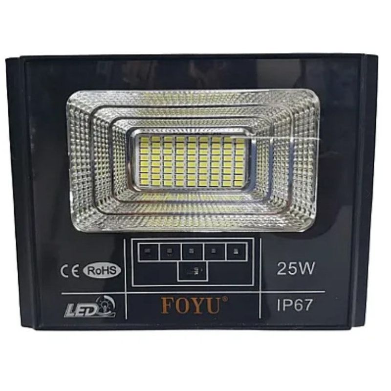 Casa si Gradina - Corpuri si surse de iluminat - Iluminat comercial si industrial - Proiectoare si lampi de lucru - Proiector LED 25W cu panou solar si telecomanda FO-T225 - Infinity.ro