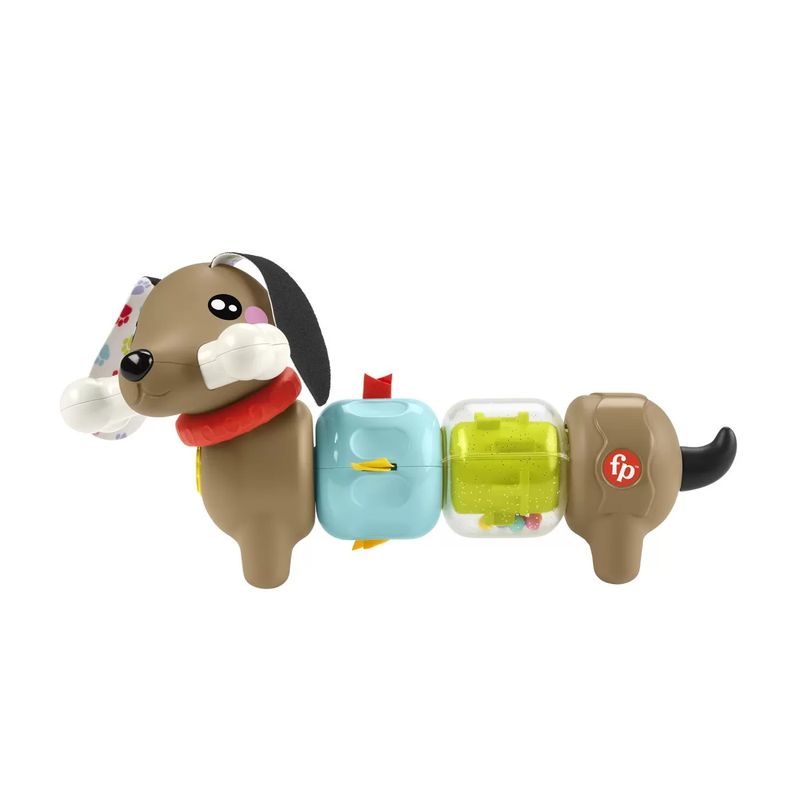 Jucarii, Copii si Bebe - Jucarii si jocuri - Jucarii bebelusi - Jucarii interactive bebelusi - FISHER PRICE JUCARIE CATELUS DE ACTIVITATE PENTRU BEBELUSI CLICK AND SPIN - Infinity.ro