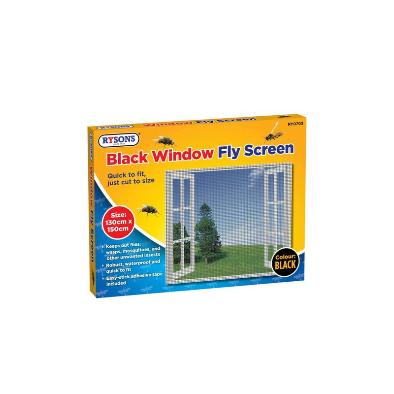 Casa si Gradina - Constructii - Usi interior, exterior si garaj - Accesorii usi - Plasa tantari neagra Rysons, RY0703 - Infinity.ro