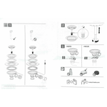 Casa si Gradina - Sanitare - Chiuveta bucatarie si accesorii - Accesorii chiuvete - Ventil scurgere pentru chiuveta, cu ridicator de supapa, Franke 112.0544.161 - Infinity.ro