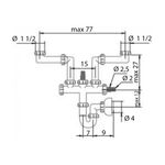 Casa si Gradina - Sanitare - Chiuveta bucatarie si accesorii - Accesorii chiuvete - Sifon pentru chiuvete cu 1.5 / 2 cuve, Franke 112.0048.209 - Infinity.ro