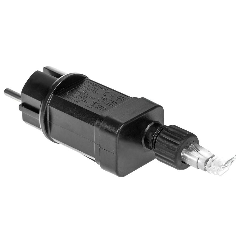 Casa si Gradina - Decoratiuni - Decoratiuni de sezon - Instalatie lumini craciun, 300 led, alb rece, cablu transparent, lungime 15m - Infinity.ro