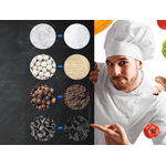 Casa si Gradina - Bucatarie si vesela - Ustensile bucatarie - Rasnite si dozatoare condimente - Rasnita electrica pentru condimente, din otel inoxidabil cu reglaj de consistenta, negru-argintiu - Infinity.ro