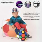 Casa si Gradina - Mobilier - Scaune si fotolii - Fotolii - Fotoliu  Minge Telstar Baby, material impermeabil, Mozaic - Infinity.ro